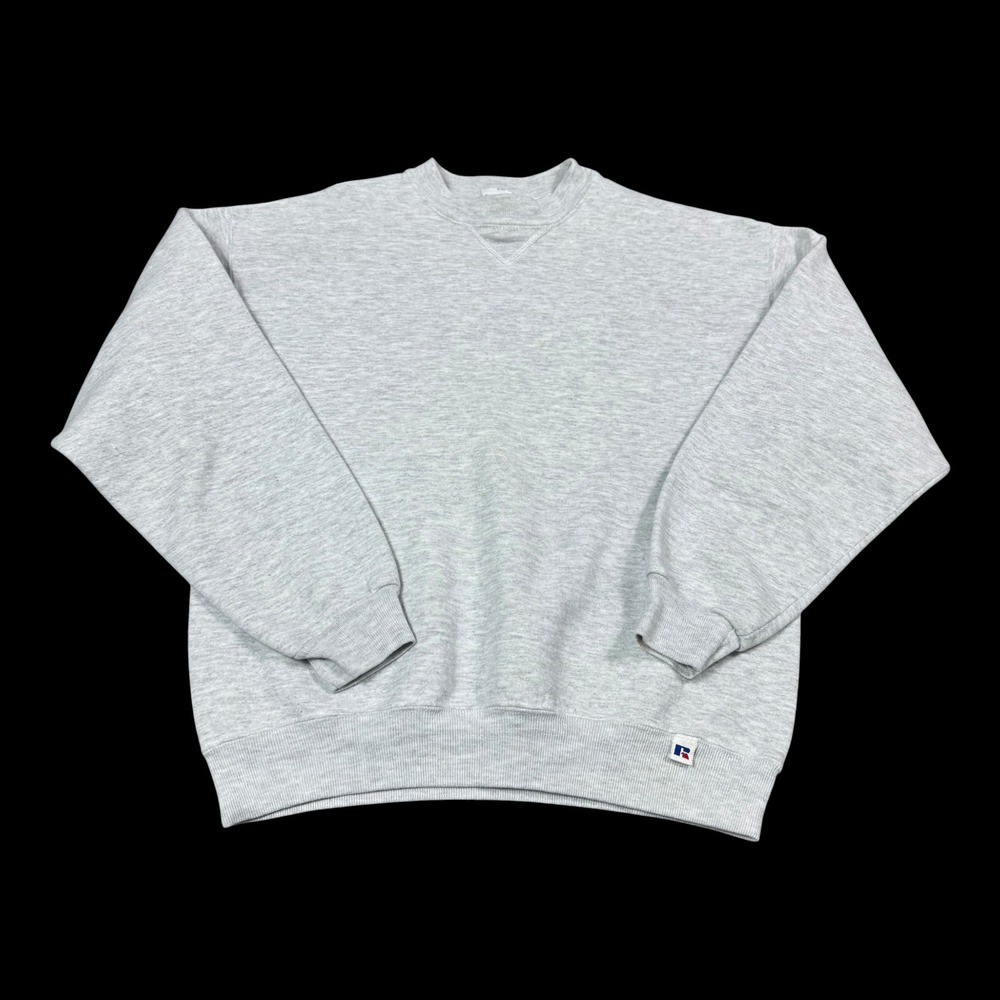 Vintage 90s Russell Athletic USA Made Cotton Blend Crewneck Sweatshirt Youth XL